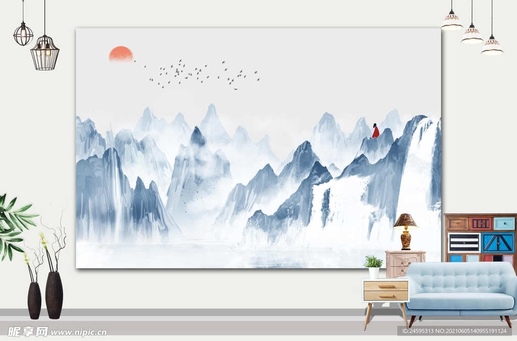 山水画 