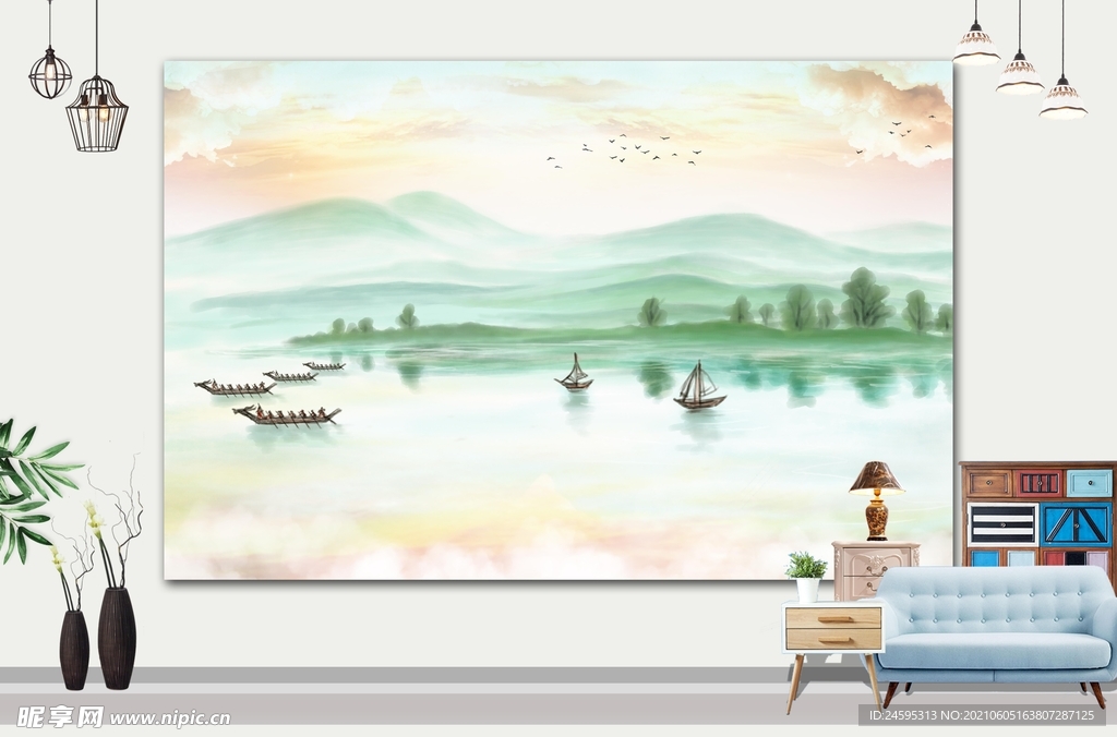 风景画 