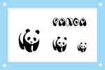 大熊猫卡通图片素材