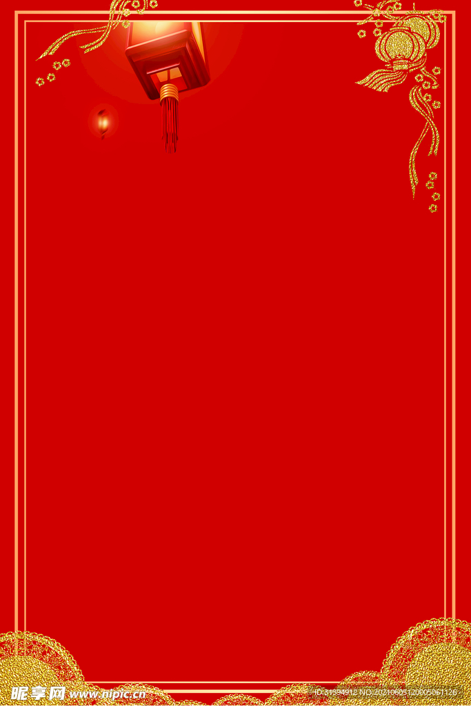红色背景