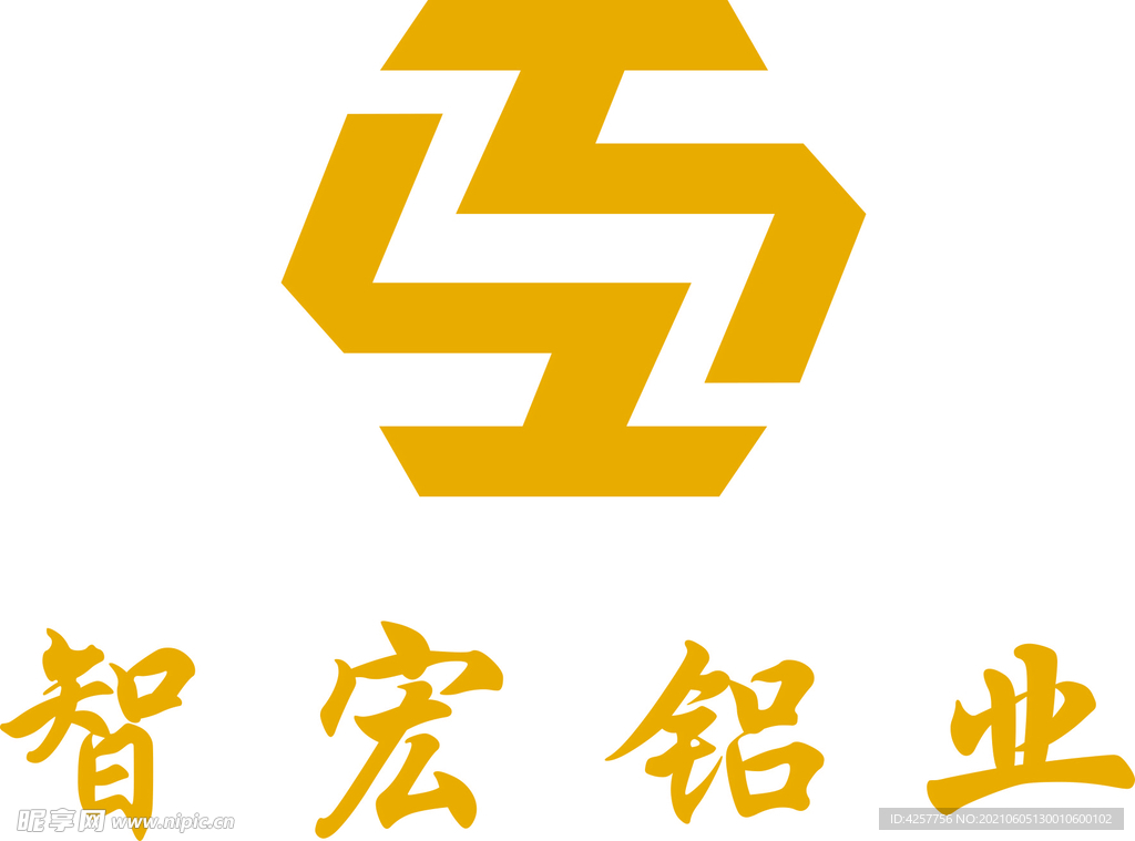 智宏铝业logo标志