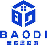 宝地建材城logo标志