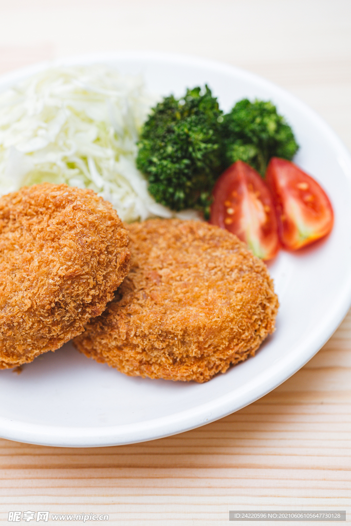 炸肉饼