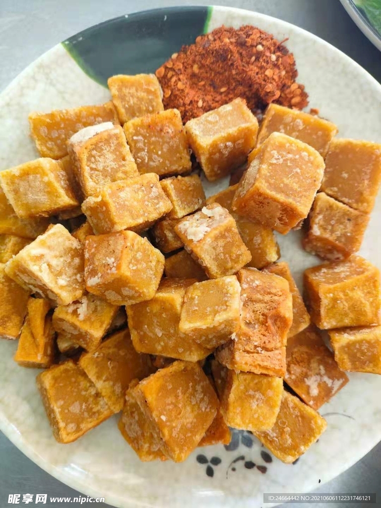 油炸豌豆饼