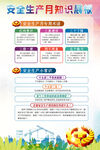 生产月宣传栏 强化安全