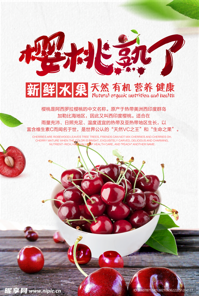 樱桃海报