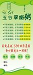绿色  五谷 杂粮 宣传 地推