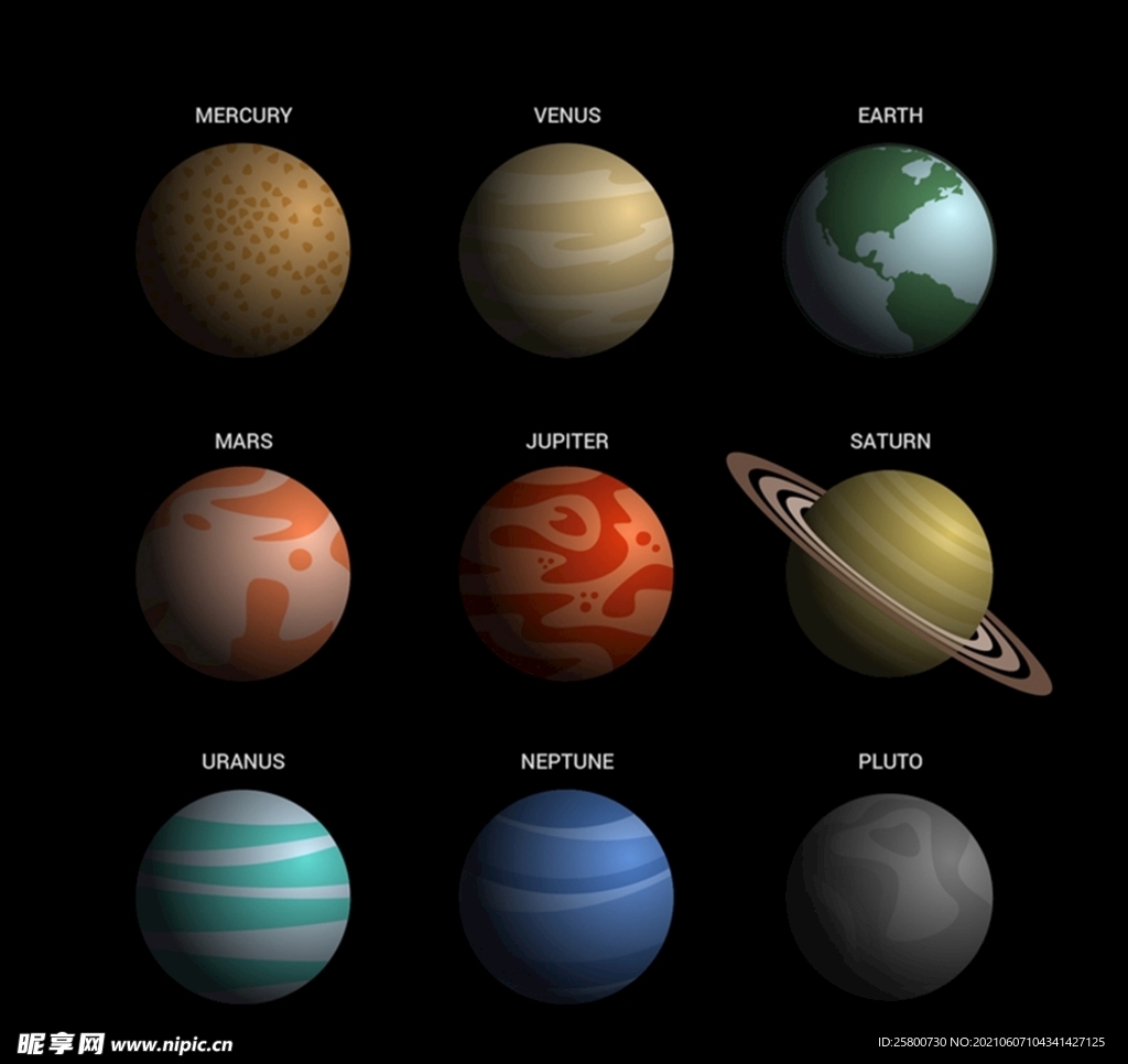 第九大行星,行星,行星图片大小_大山谷图库