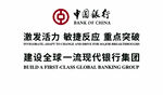 中国银行形象墙水晶字