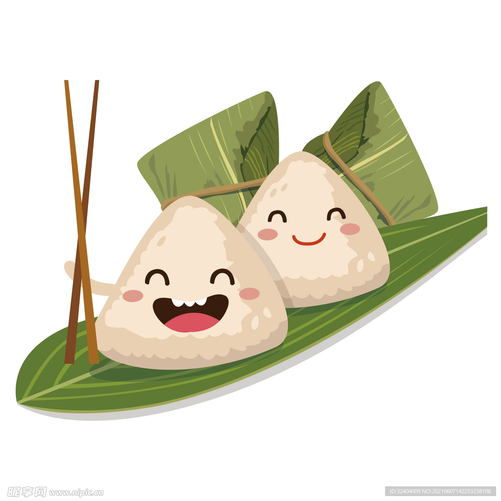 笑脸粽子