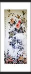 霜染秋色花更浓