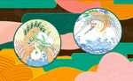 古典装饰画背景插画