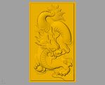 CAD浮雕装饰画立体模型
