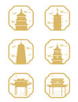 中国风寺庙图标