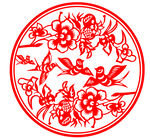 中国风窗花剪纸