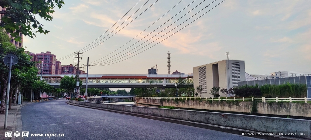 地铁通道远景