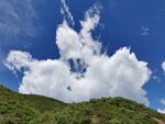 蓝天白云青山