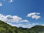 蓝天白云青山