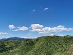 蓝天白云青山