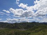蓝天白云青山