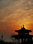 夕阳 