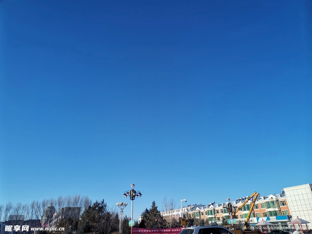 小镇清晨