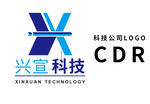 蓝色科技现代简洁LOGO标志