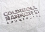 褶皱纸纹logo展示样机素材