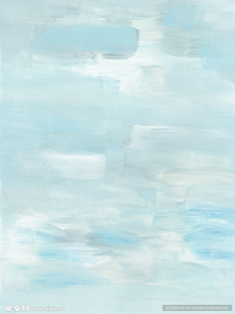 蓝色抽象肌理水彩油画背景墙图片