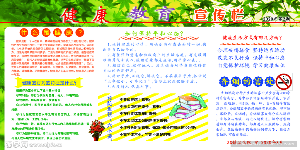 健康教育宣传栏