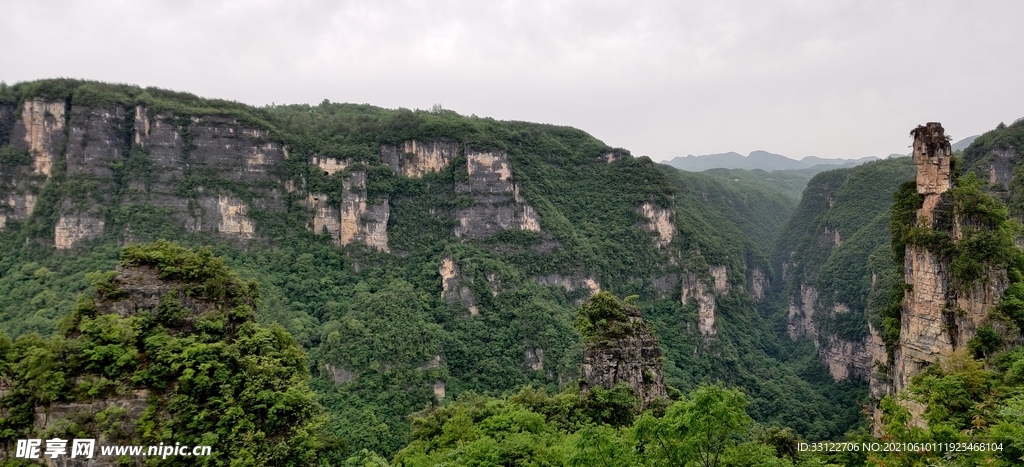 湖北九路寨景区拍摄图