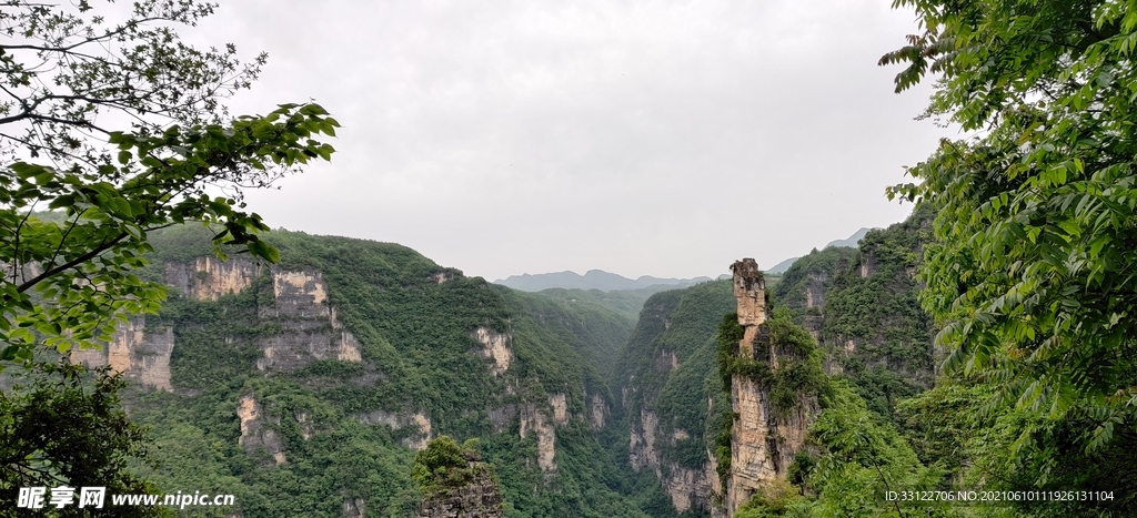 湖北九路寨景区拍摄图