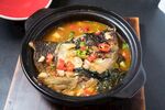 特色美食砂锅鱼头