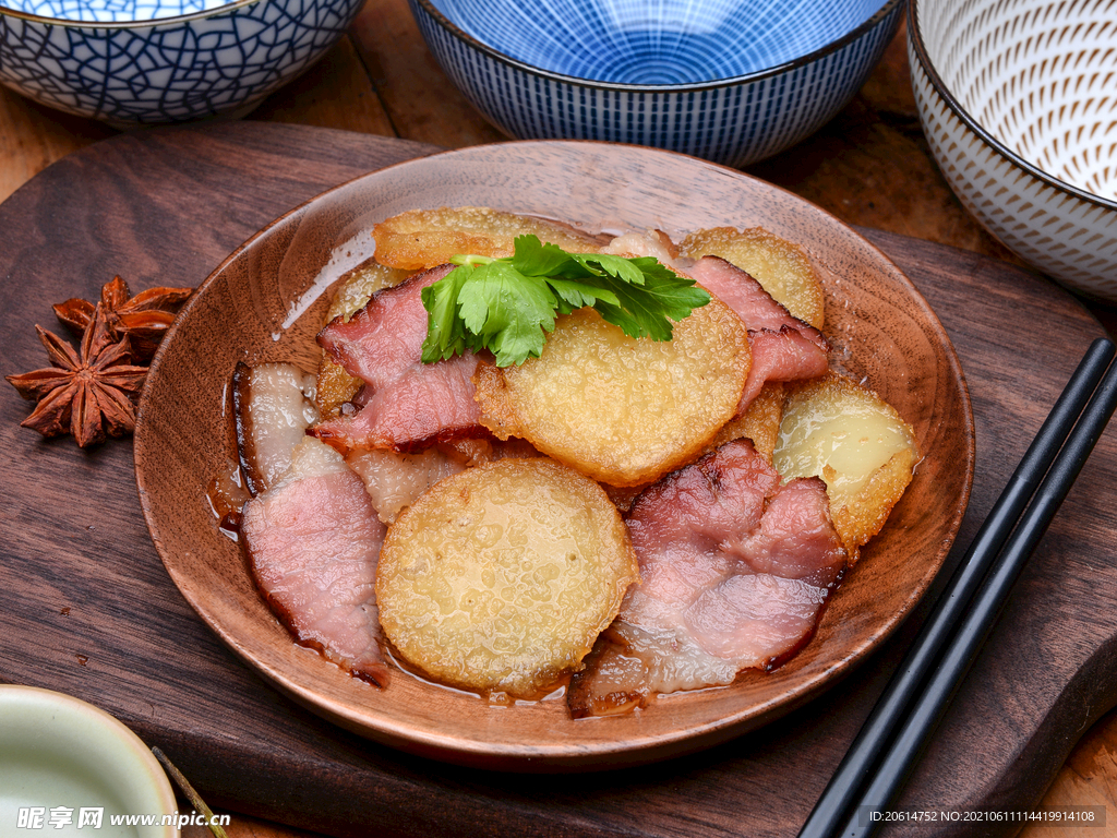 特色美食炒腊肉