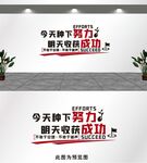 今天种下努力