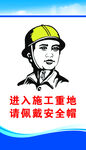 佩戴安全帽
