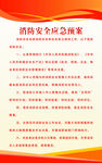 应急预案牌