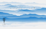 装饰画 花鸟画 新中式 山水 