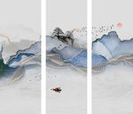 装饰画 花鸟画 新中式 山水 