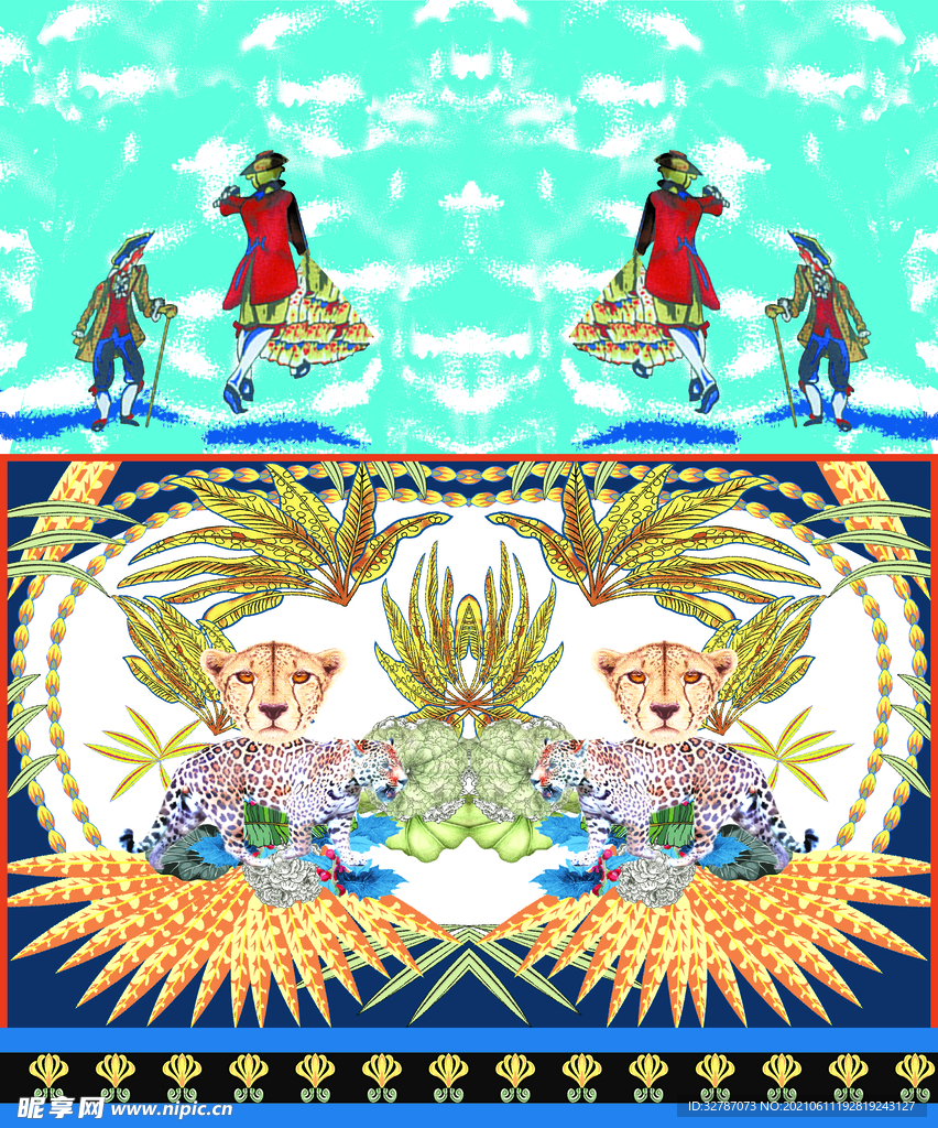 手绘花