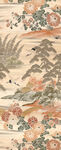 中式传统布纹布料图案