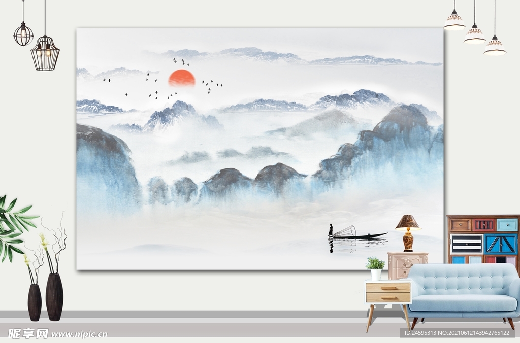 山水画 