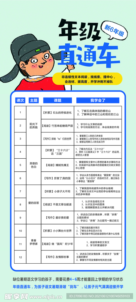 小桔灯直通车展架