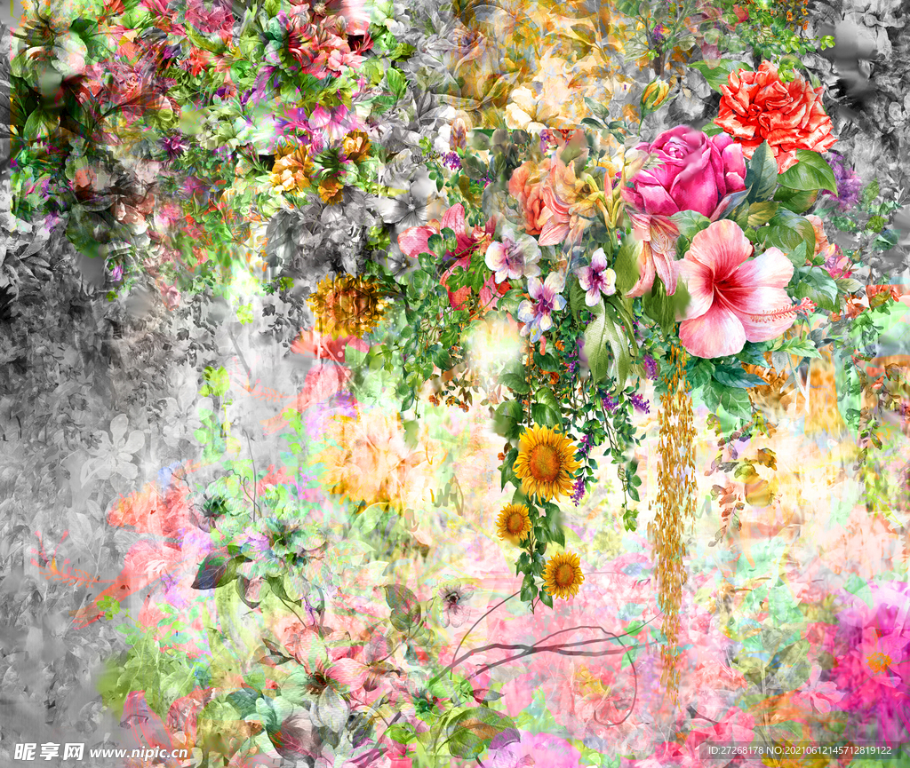 定位花