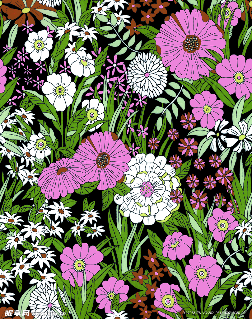 手绘花