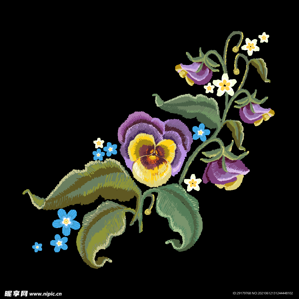绣花