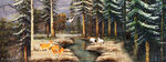 油画 风景