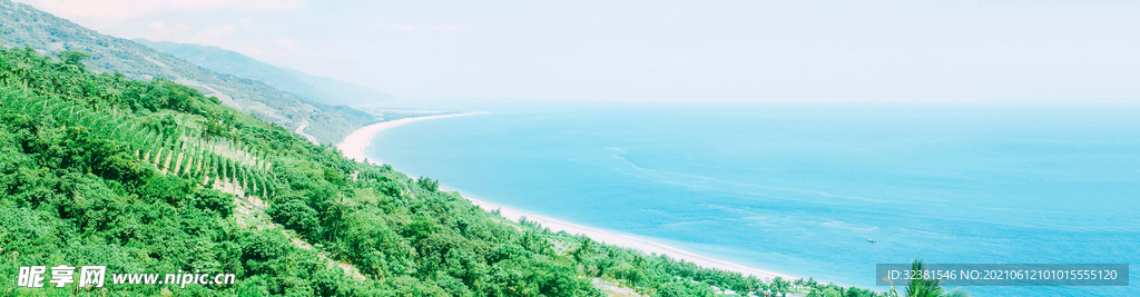 海岸风景 背景图