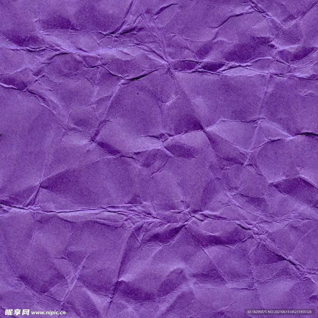 紫色牛皮纸褶皱
