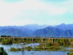 美丽的河道风景